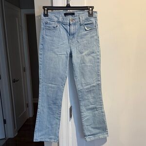 J Brand Light Blue Straight Leg Women's Jeans